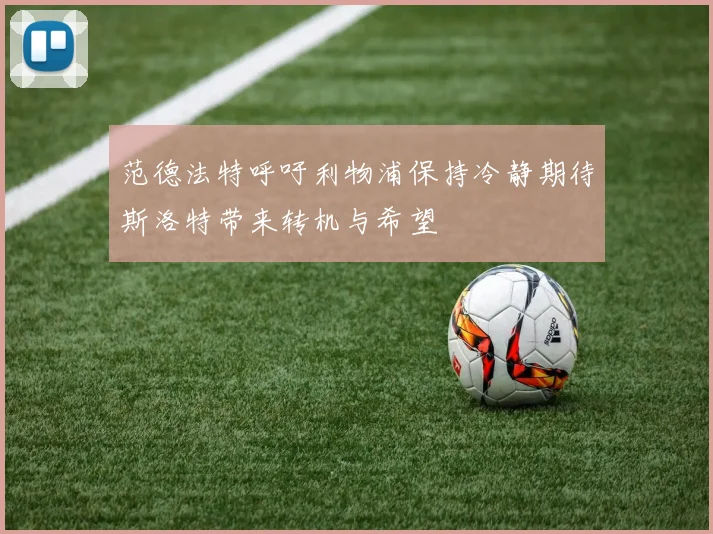 范德法特呼吁利物浦保持冷静期待斯洛特带来转机与希望